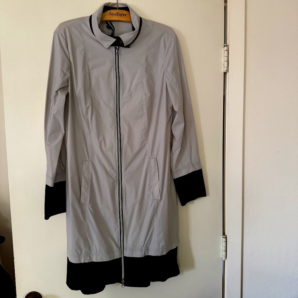 Anatomie Grey & Black stretch jacket sz M